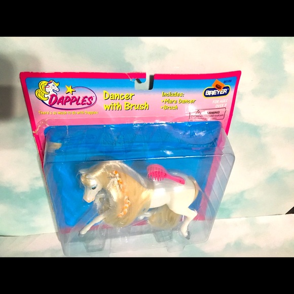 DAPPLES BREYER HORSE 90s Mare Dancer w/Brush & PGK - Picture 7 of 11
